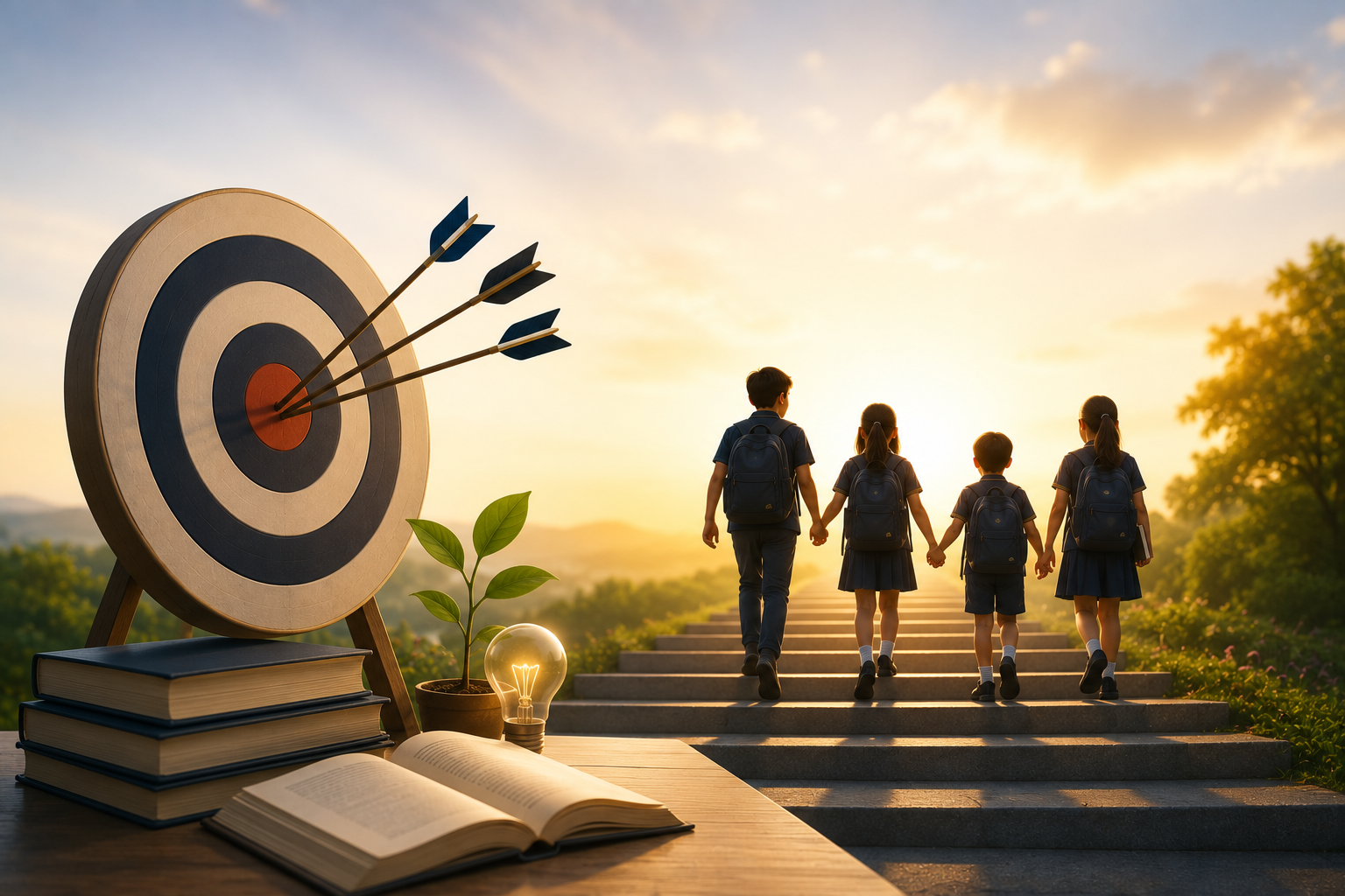 Our Mission
Our mission is to provide high-quality education that nurtures curiosity,
critical thinking, and a lifelong love of learning. We aim to develop
compassionate, confident, and responsible citizens who are prepared to
contribute positively to the world.